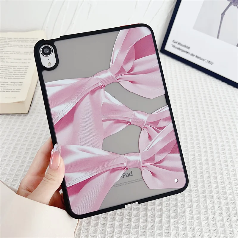 South American Style Bowknot Flower iPad case For iPad 10th 9th 8th 7th 6th 5th Generation Pro 11 10.5 Mini 6 iPad Air 5 Cover