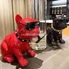 Creative Living Room Dog Piggy Bank Decoration Living Room Decoration Method Dog Fighting Simple TV Cabinet Decoration Furniture 1