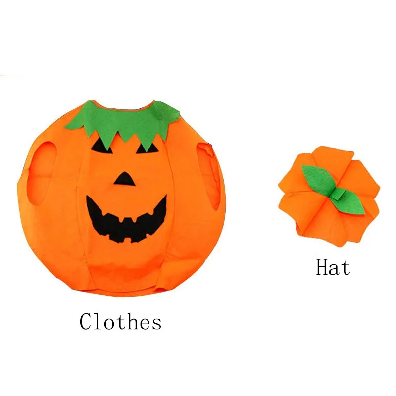 Halloween Pumpkin Family Costume Adult Children Unisex Pumpkin Grament Cute Hat Bag Set Masquerade Party Holiday Cosplay Props halloween costume men cosplay costume masquerade costume
