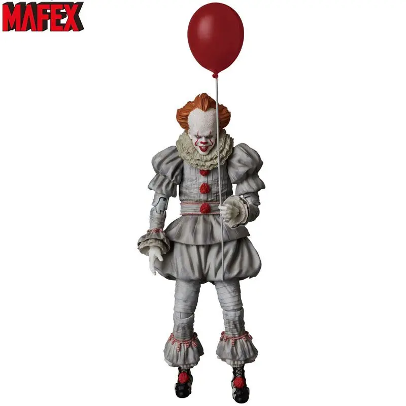 In Stock Original MEDICOM TOY MAFEX No.093 PENNYWISE IT The Clown Returns Anime Action Collection Figures Model Toys