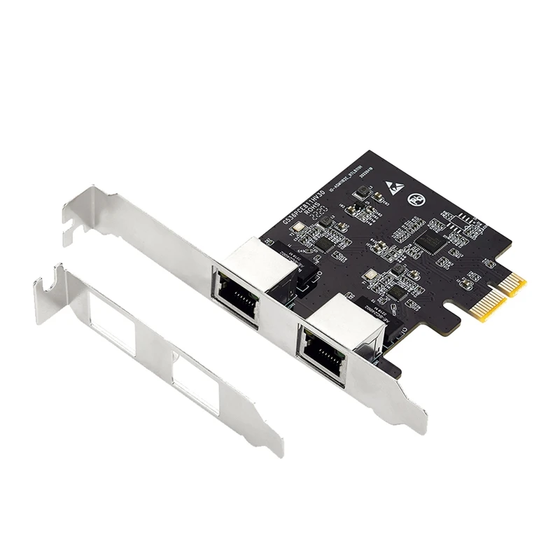 Pcie Dual Gigabit Controller Card Rtl8111h Chips Server