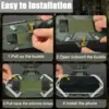 Tactical MOLLE Phone Holder, Folding Navigation Board, Cellphone Hold Gear, Airsoft Hunting Vest Accessories 5