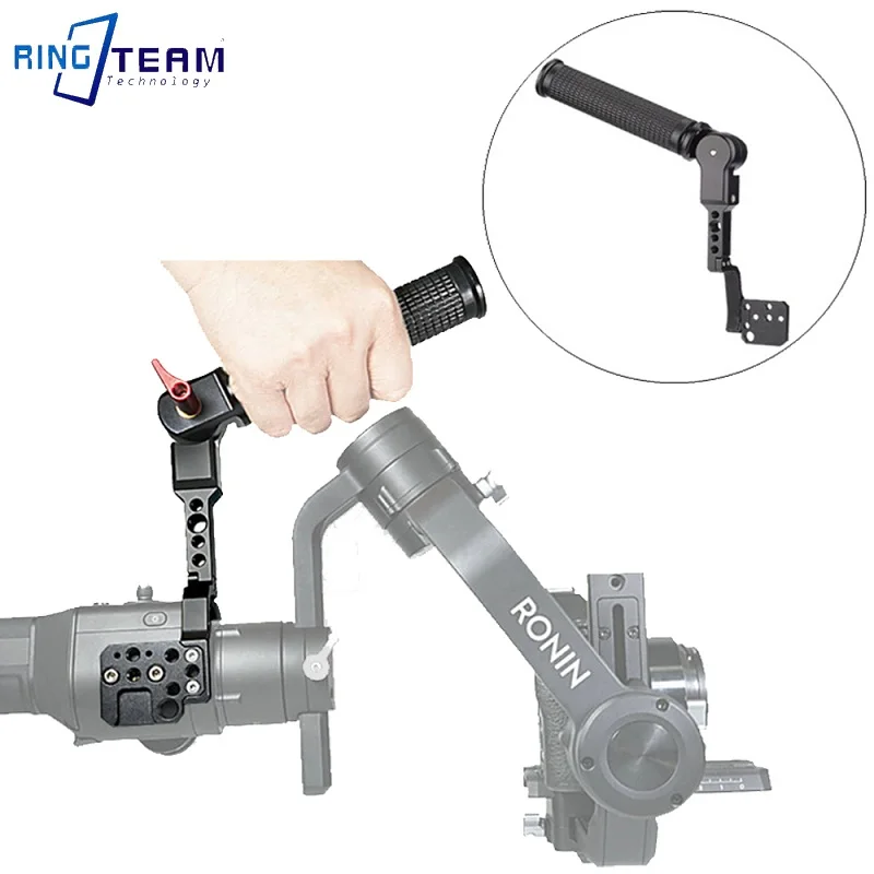 Camera Gimbal Stabilizer Handle Sling Grip Mounting Extension Arm Foldable L Bracket for DJI Ronin-S/Ronin-SC Gimbal Accessories