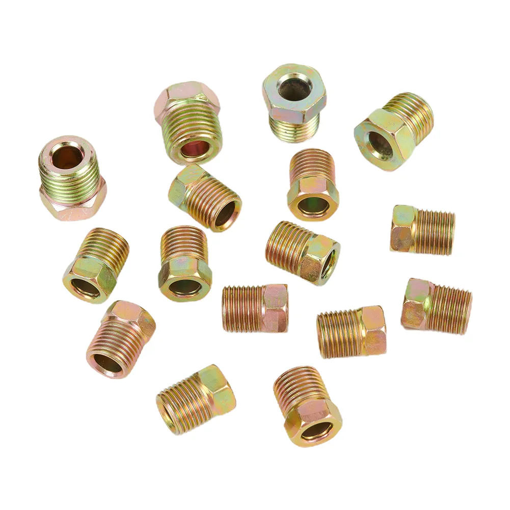 

Part Nuts Household Brake Line Equipment Nut Replacement 1/4 Tool 3/16 Attachment For Inverted Flares Iron Line
