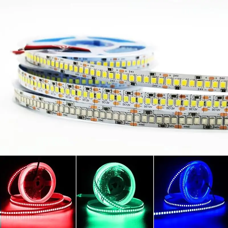 Waterproof RGB 5050 LED Strip Light, 30/m, 10mm wide, by the 5m Reel