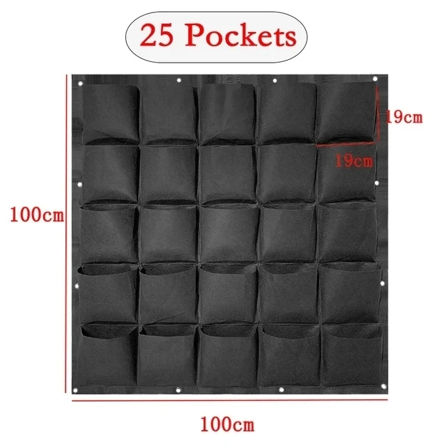 Black 25 pockets