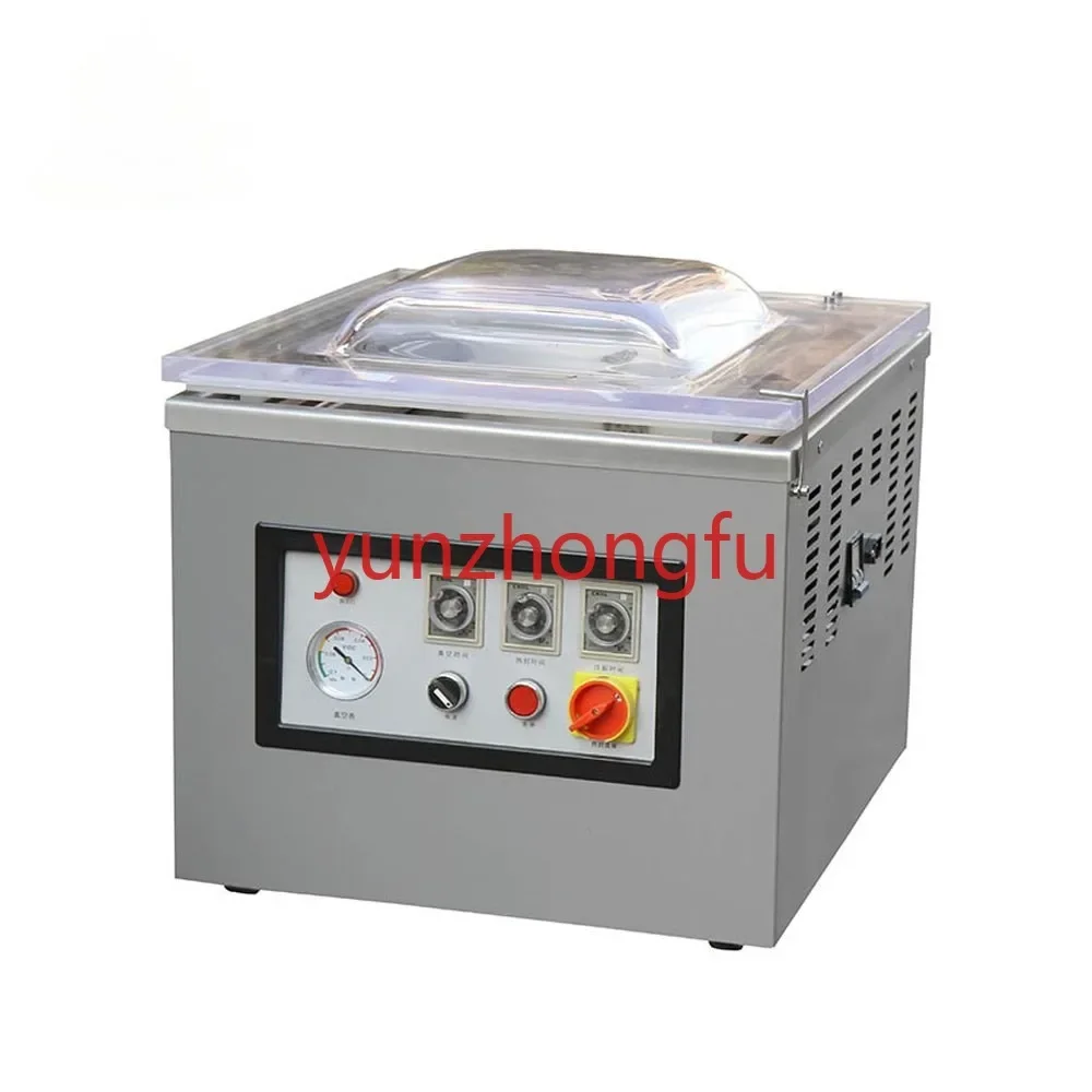 

DZ 400/2F Automatic food vegetable rice fish single vacuum chamber sealer sealing machine