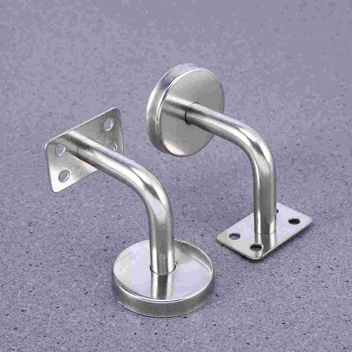 

3/5pcs Stainless Steel Handrail Bracket Wall Mounted Bracket Support Hand Rail Stair Railing Guardrail Accessories