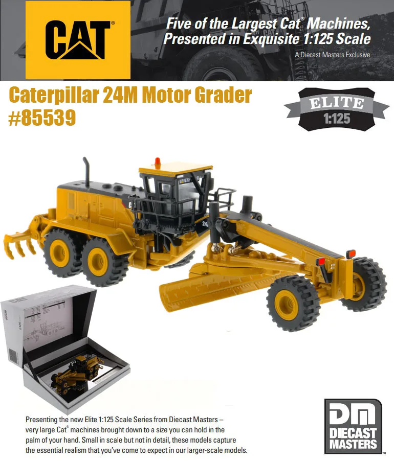 

New Cat-terpillar 1/125 Scale Cat D11T трактор дорожного типа 85538 от бренд Diecast Masters для коллекции подарка