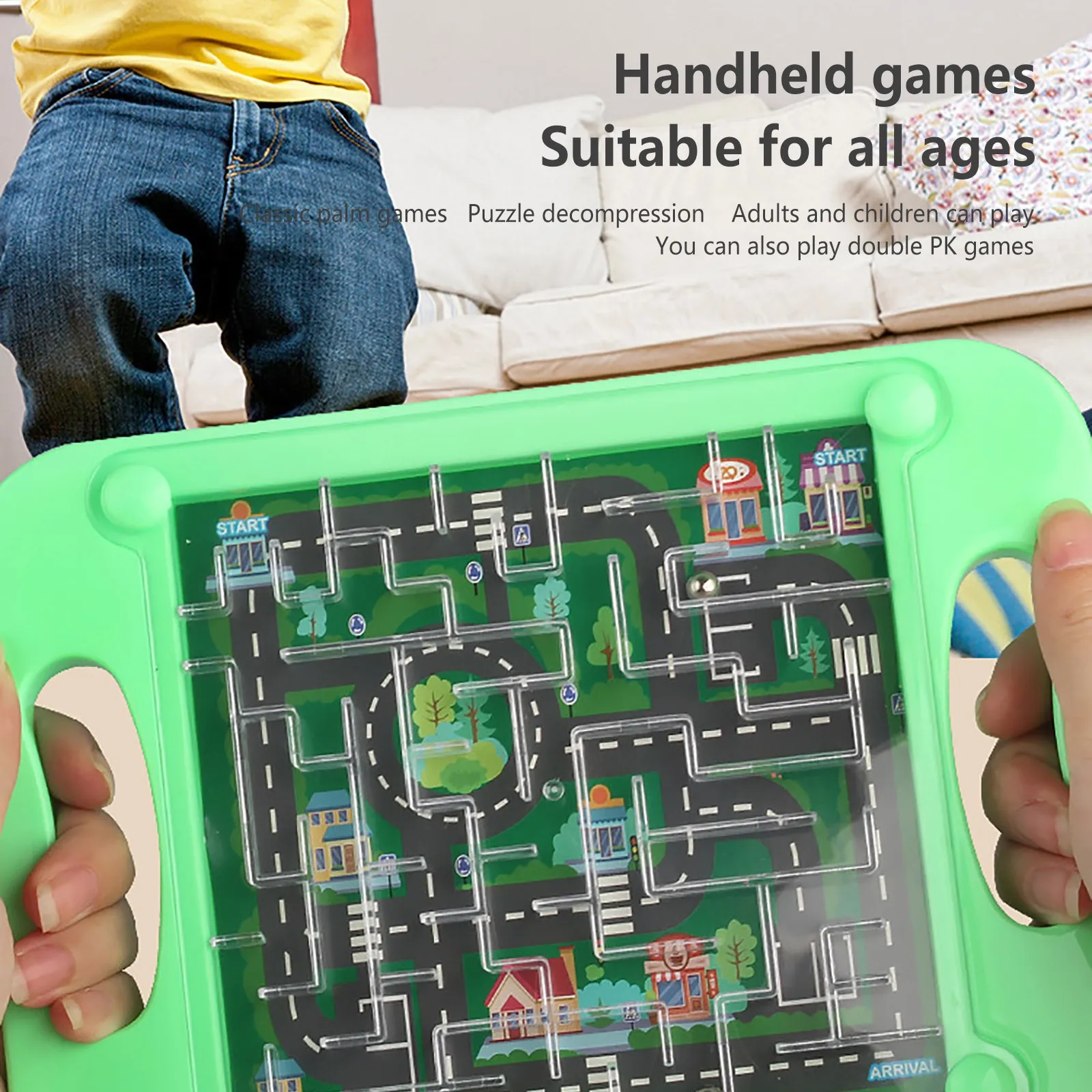 3D Kids Maze Ball Balance Gravity Memory Sequential Puzzle Montessori Early Education Gifts For Baby educational toys Game 4