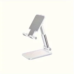 Universal Adjustable Desktop Phone and Tablet Stand - Versatile Holder for Smartphones and Tablets (1pc)
