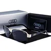 Audi Retro Oval UV400 Polarized Sunglasses for Men Women Motorcycle Glasses Anti-Glare Outdoor Adventure Shades 554