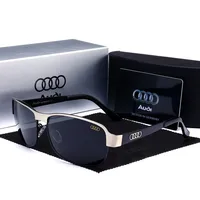 Audi Retro Oval UV400 Polarized Sunglasses for Men Women Motorcycle Glasses Anti-Glare Outdoor Adventure Shades 554