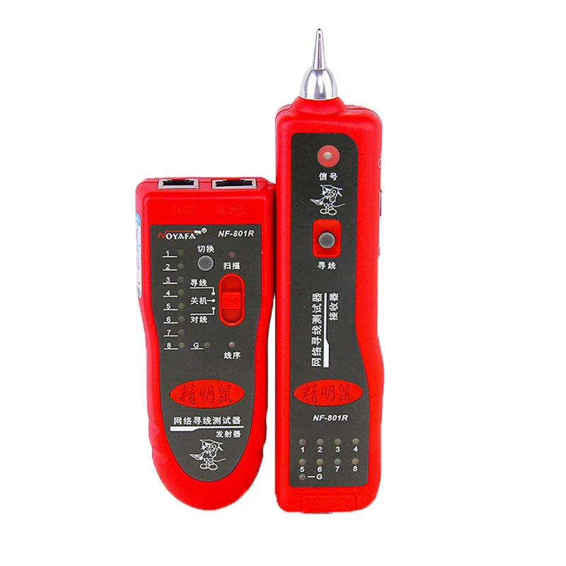 

Line Finder Nf801r/801b Multi-Function Line Patrol Instrument Cable Tester Network Cable Detection Line Check Line Finder