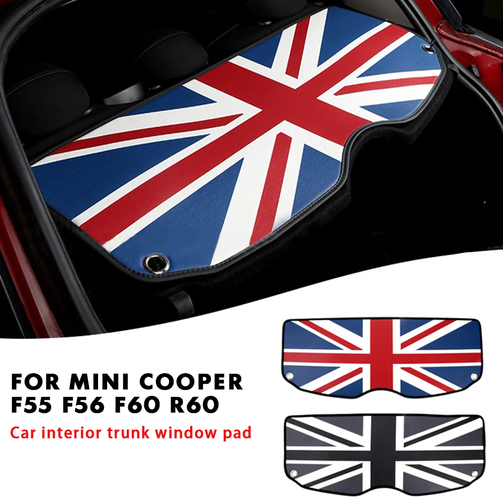 Car Interior Trunk Window Pad For MINI COOPER S ONE F55 F56 F60 R56 R60