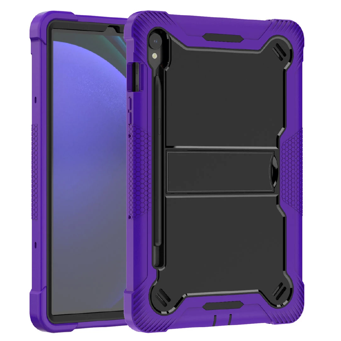 Rugged Shockproof Stand Tablet Case with Heavy-Duty Protection