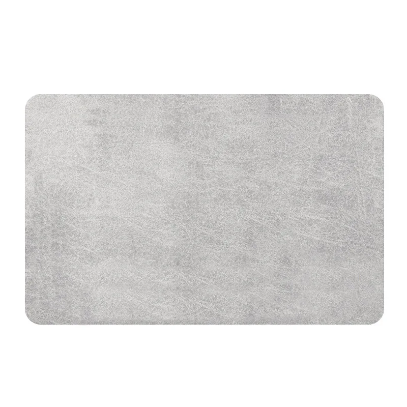 

Diatom Mud Cushion Pure Color Bathroom Floor Mat Toilet Quick Drying Household Absorbent Toilet Non Slip Mat Carpet Polyester