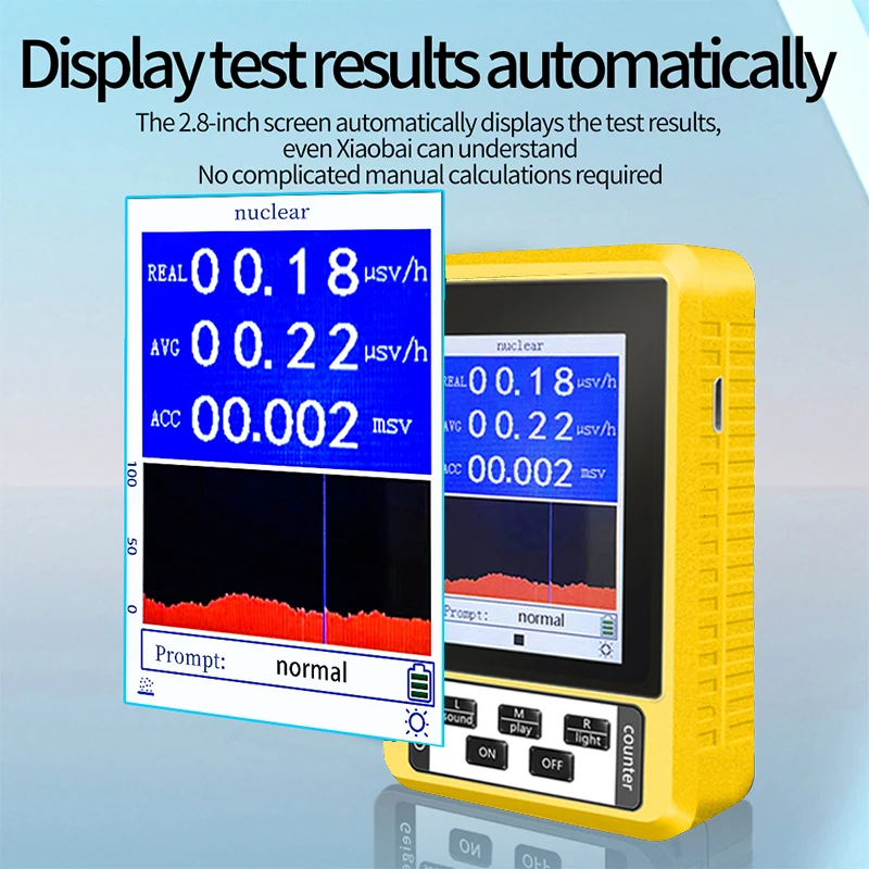 NEW SALE Radiation detector BR-9C Digital Nuclear Radiation Detector for Professional Geiger Counter Type Dosimeter Tester