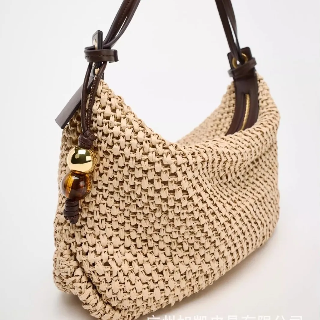 NEW Woven Summer Fashion Straw Bag Beach Holiday Crossbody Bag Shopping Shoulder Handbag Messenger Ladies Women