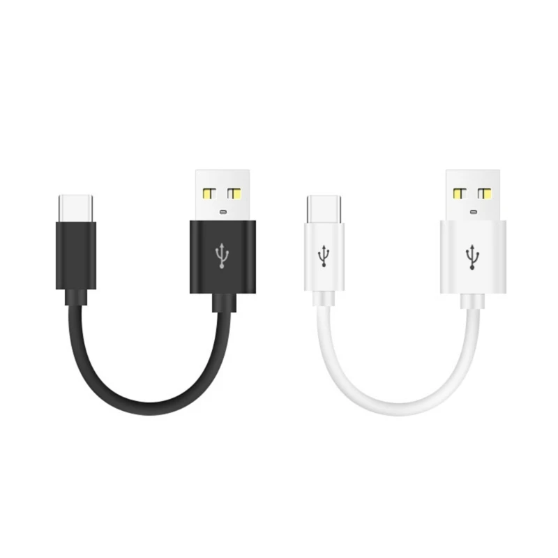 รูปสินค้า USB Type C สายชาร์จเร็วสั้น10/20ซม. สำหรับ Samsung Xiaomi Huawei สายซิงค์ข้อมูลโทรศัพท์แอนดรอยด์สายอะแดปเตอร์ USB