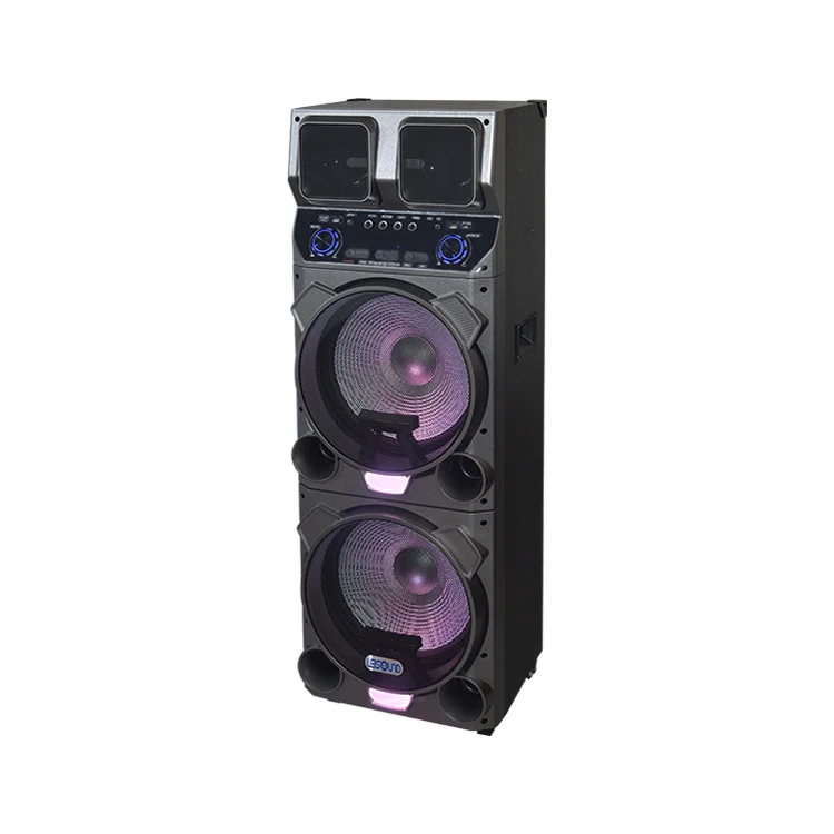 

hifi subwoofer speaker Double 15inch amplifier karaoke player home theatre system speaker