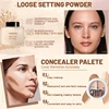 Christmas Makeup Set-7 Piece Multifunction Makeup Face & Eyes Complete Makeup Set,Mascara Concealer Beginner Cosmetics Gift Set 4