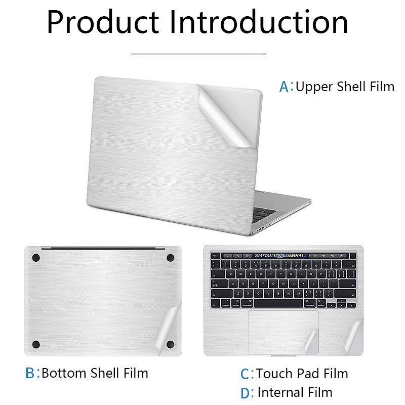 Laptop Skins Protective Film For Macbook Skin Case Pro 14 16 M1 M2