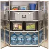 Seville Classics UltraHD Solid Steel Lockable Metal Storage Cabinet Locker Organizer, w/Adjustable Shelves 48" W x 24" D x 72" H 2