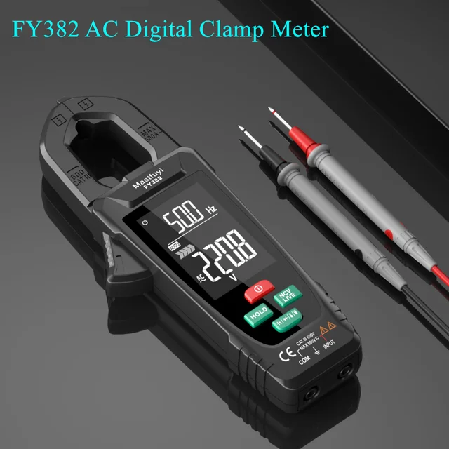 1000A AC DC Digital Clamp Meter Multimeter Pinza Amperimetrica True RMS  High Precision Capacitance NCV Ohm Hz Tester - AliExpress