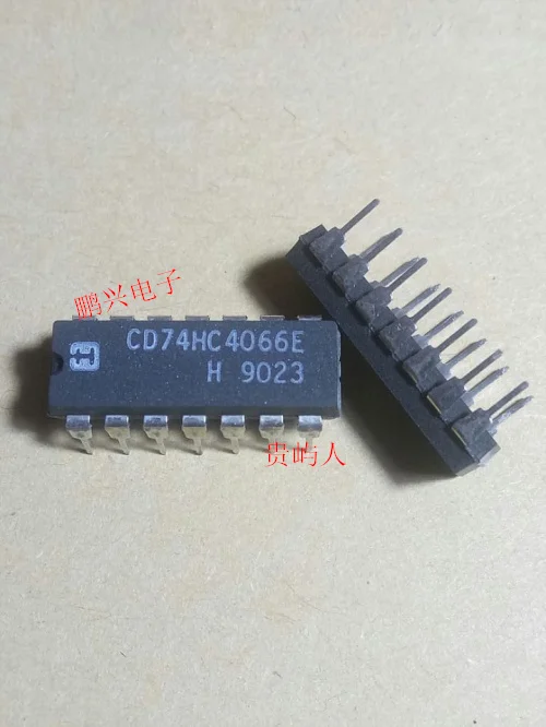 

10PCS/LOT CD74HC4066E IC DIP-14