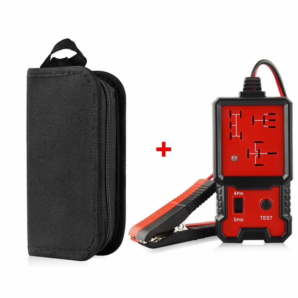 Professional Relay Tester 12V Car Relay Tester Electronic Voltage 4 Pin 5 Pin Universal For Cars Auto Battery Checker