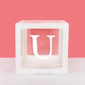 Letter box-U