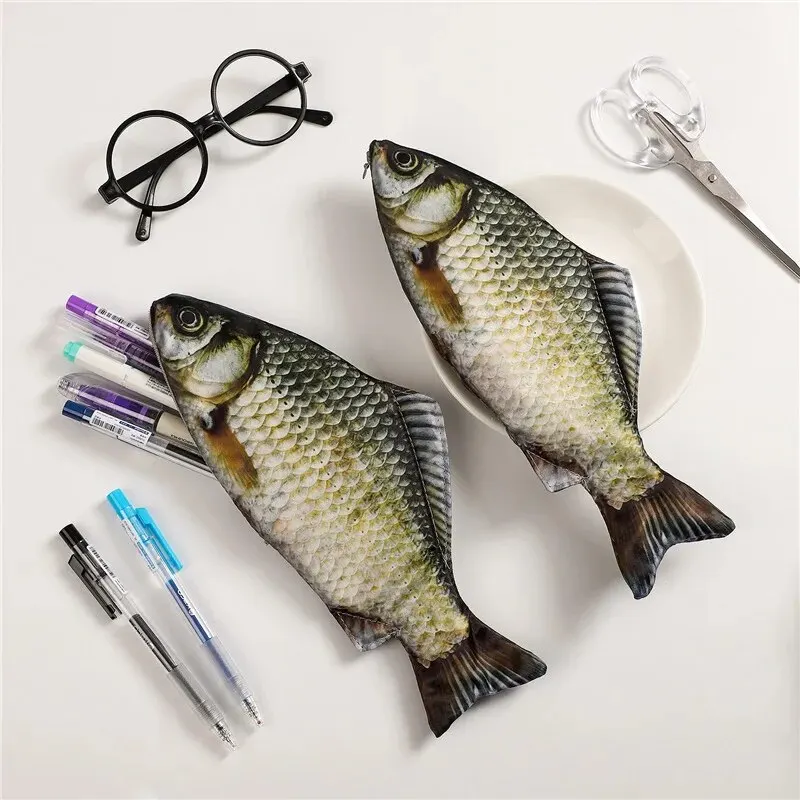 Creative Pen Bag Simulated Fish