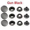 25 Sets Metal Snap Fasteners Snaps Button Press Studs Sewing Button For DIY Clothes Garment Bags Leathercraft #201 #203 3