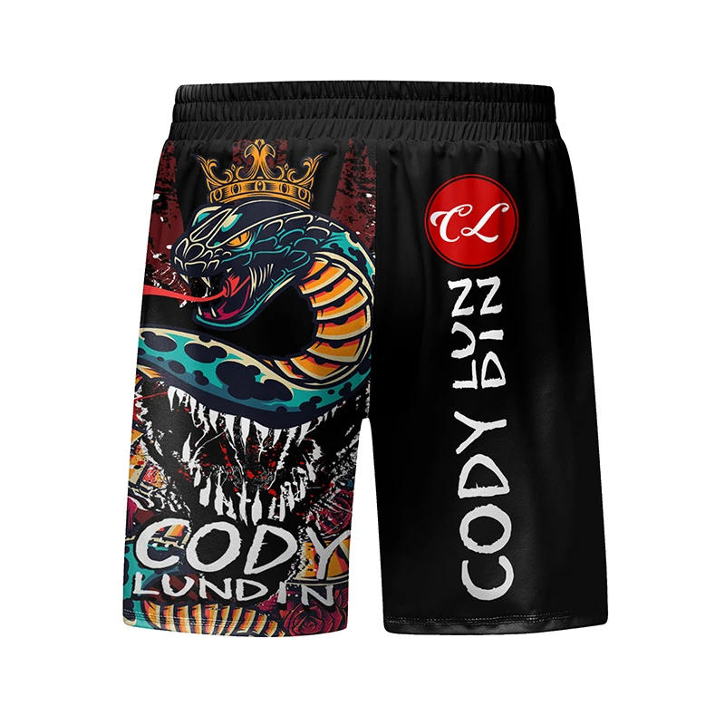 Sports apparel Mens T-shirt + Pant Set Muay Thai Shorts Suit Bjj Rashguard For Men Adults Gym Competition Sport Training Combat Wear