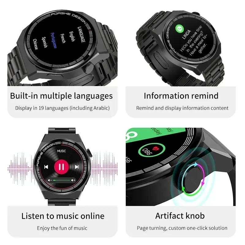  AMOLED Ʈġ,  ȭ, ɹڼ, GPS,  Ʈġ, IOS, ȵ̵, PK, Watch6Pro, HelloWatch3Plus, 