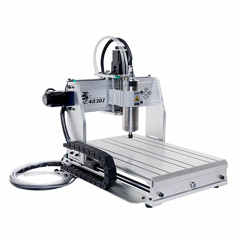 CNC 라우터 4030Z 리니어 가이드 레일 4축 3축 조각 절단기 1500W 800W 목재 조각 밀링 마킹용
