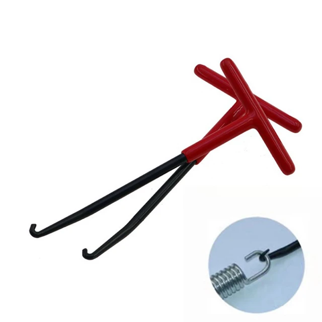 Motorcycle Exhaust Pipe Spring Hook T Shaped Wrench Puller For