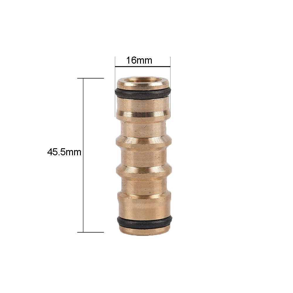 Pure Brass Faucets Standard Connector Washing Machine Gun Quick Connect Fitting Pipe Connections 1/2 "3/4" 16mm 4/7mm Hose 