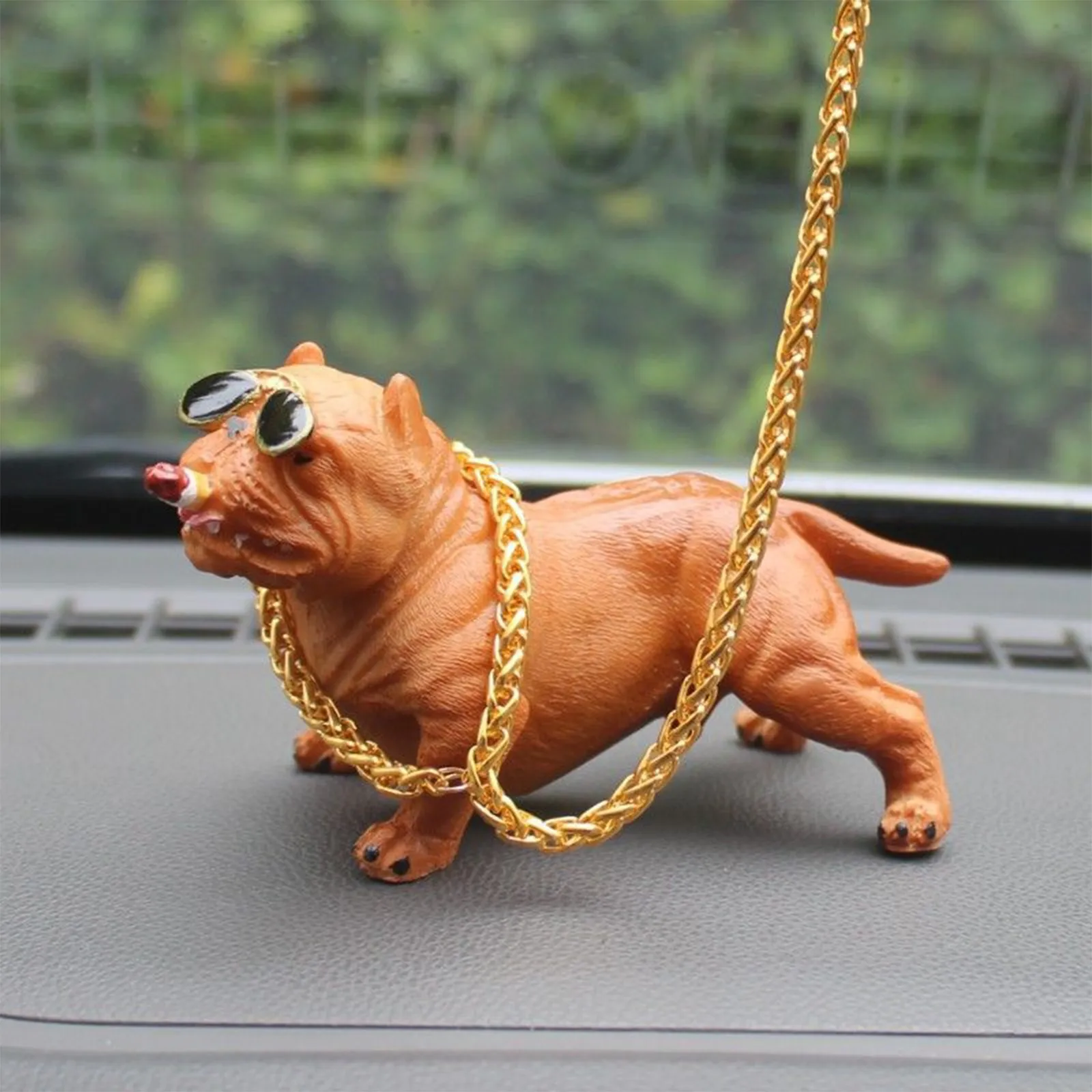 Car Decoration Dog, Dog Car Interior Decoration Dashboard Ornament Fashion  Funny Cute Home Decoration Auto Accessories, Dog Decoration for Cars