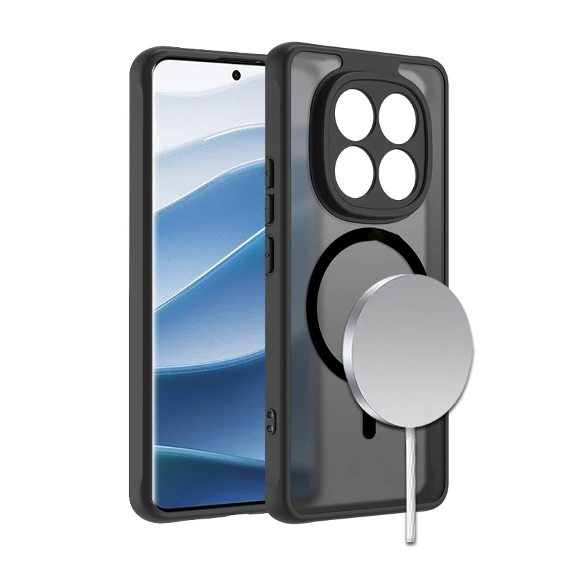 Magsafe Magnetic Wireless Charging Luxury Matte Phone Case - Premium Back Cover