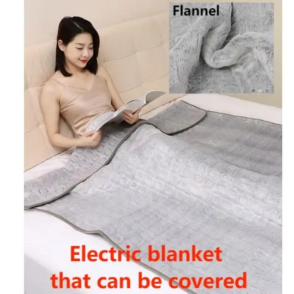 Electric Blanket Multi Functional Bed Warmer Machine Washable Thermostat  Electric Heating Mat For Home Office 80*60cm