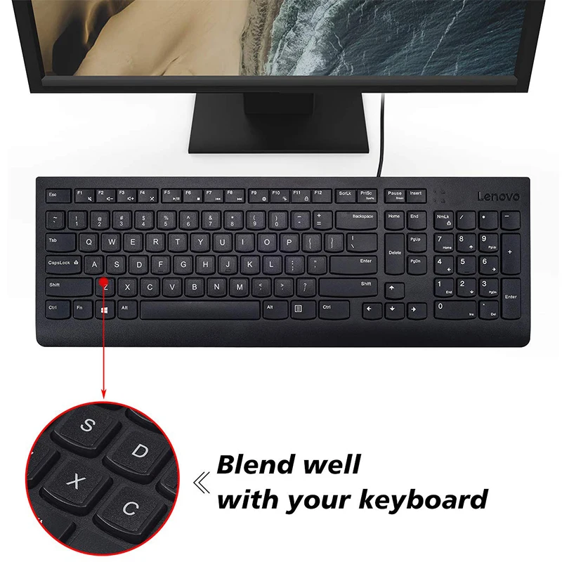 영어 스페인어 이탈리아어 한국어 키보드 스티커 PC 노트북 Accessorie 컴퓨터 키보드에 대 한 내구성 알파벳 검정색 배경