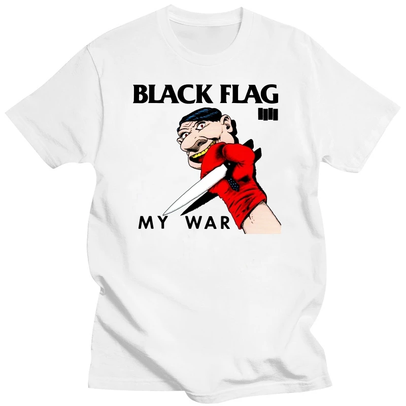 

NEW Vintage 1984 Black Flag My War Tour T-Shirt USA Size S - 3XL HITS Limited