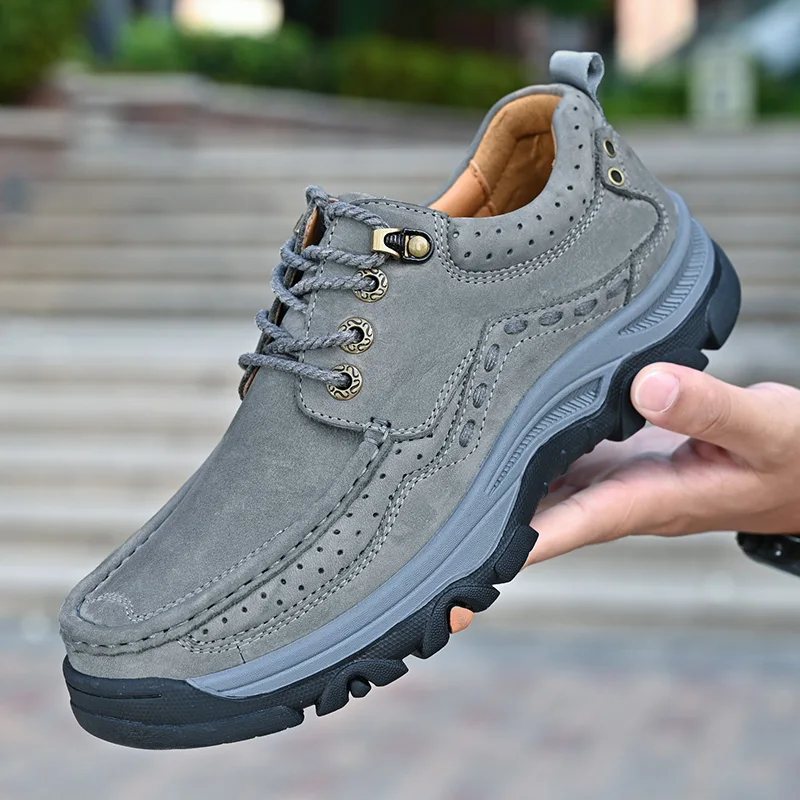 أحذية رجال الأعمال الرسمية الجديدة غير الرسمية - طبقة علوية من الجلد ناعمة ومريحة داخلية مع نعل مبطن وأحذية مداس غير قابلة للانزلاق