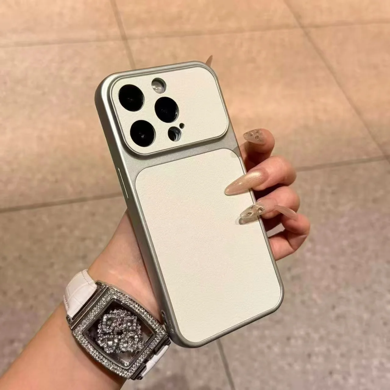 Luxury Ultra Slim Shockproof Silicone Leather Pattern Phone Case