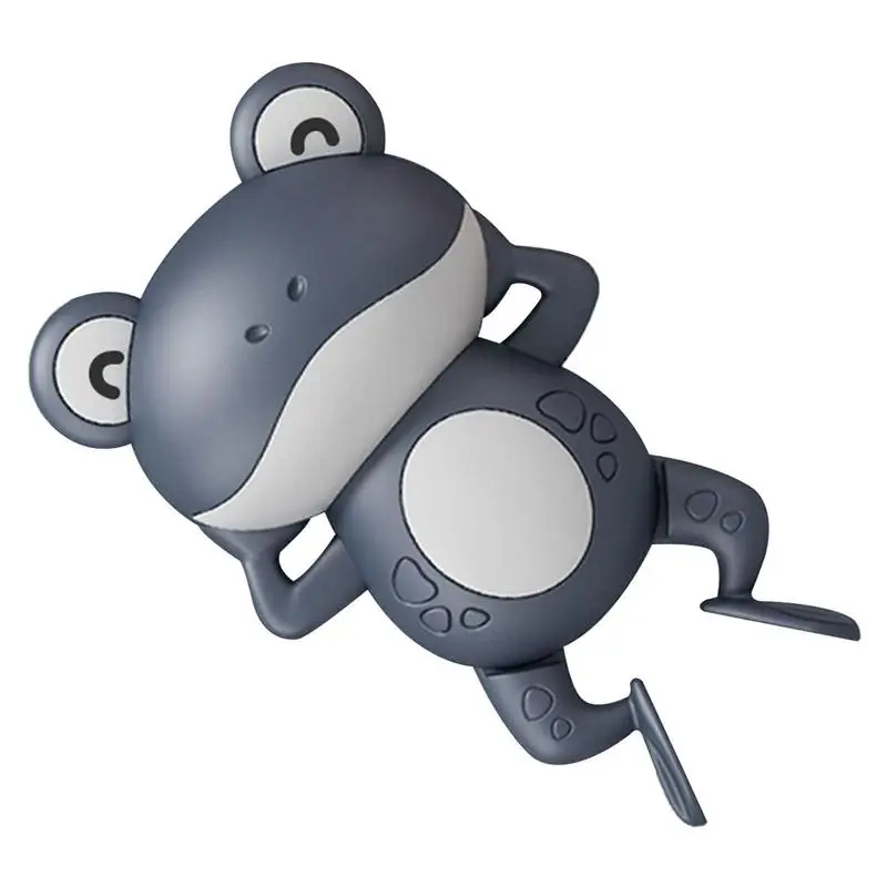

2023 New Baby Bath Toys For Children New Baby Bath Swimming Bath Toy Cute Frogs Clockwork Bath Toy Swimming Water Clockwork Toys