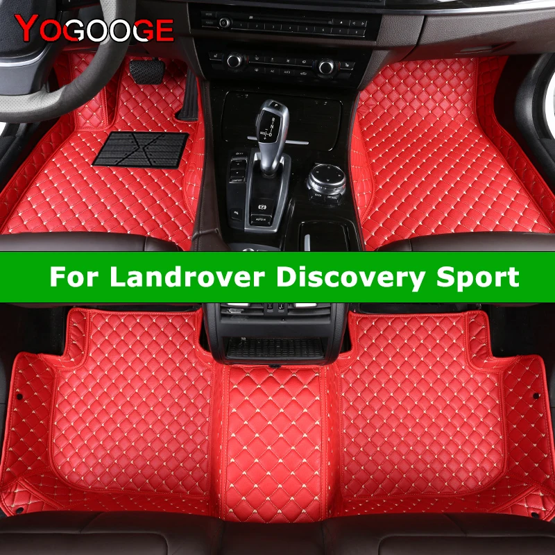 

YOGOOGE Custom Car Floor Mats For Landrover Discovery Sport Auto Carpets Foot Coche Accessorie