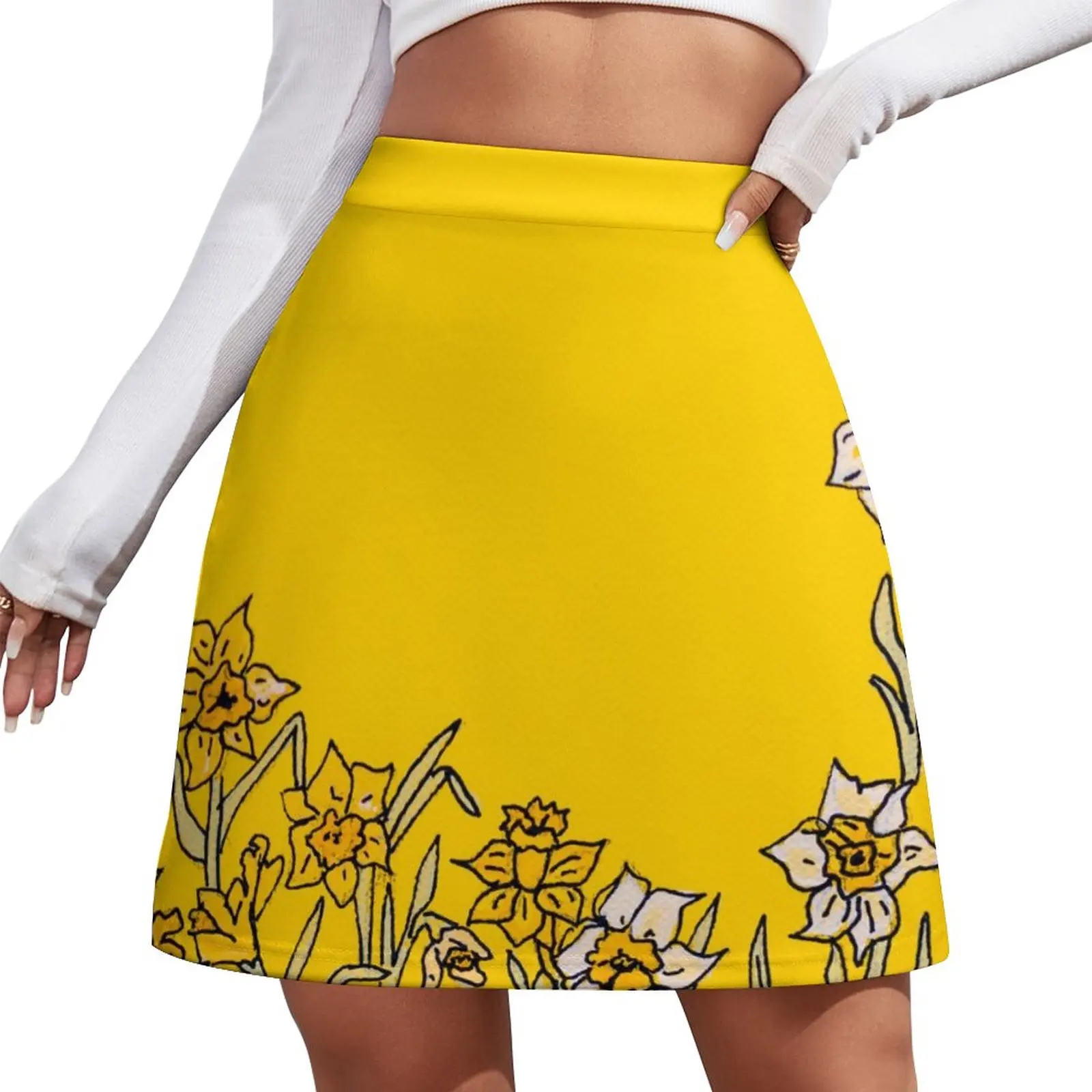 

daffodils Mini Skirt summer outfits for women 2024 Womens dresses mini skirts Skirt for girls