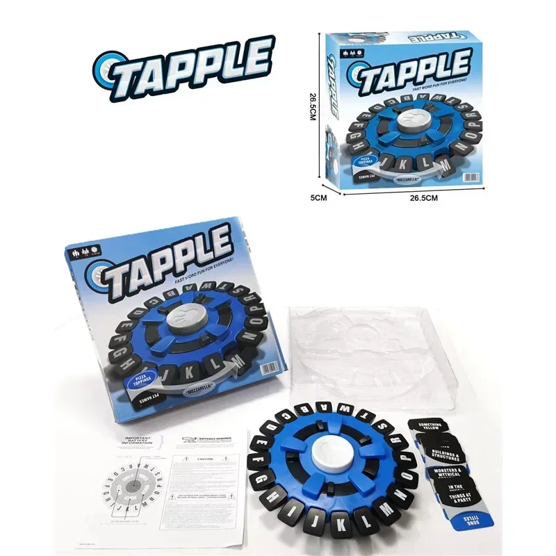 Tapple Board Game A Creative And Entertaining Interactive Desktop Game For All Ages